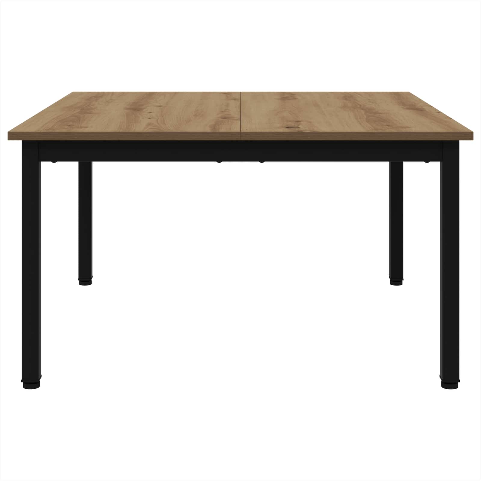 Couchtisch Kunsthandwerk Eiche 80 x 80 x 45 cm Holzwerkstoff