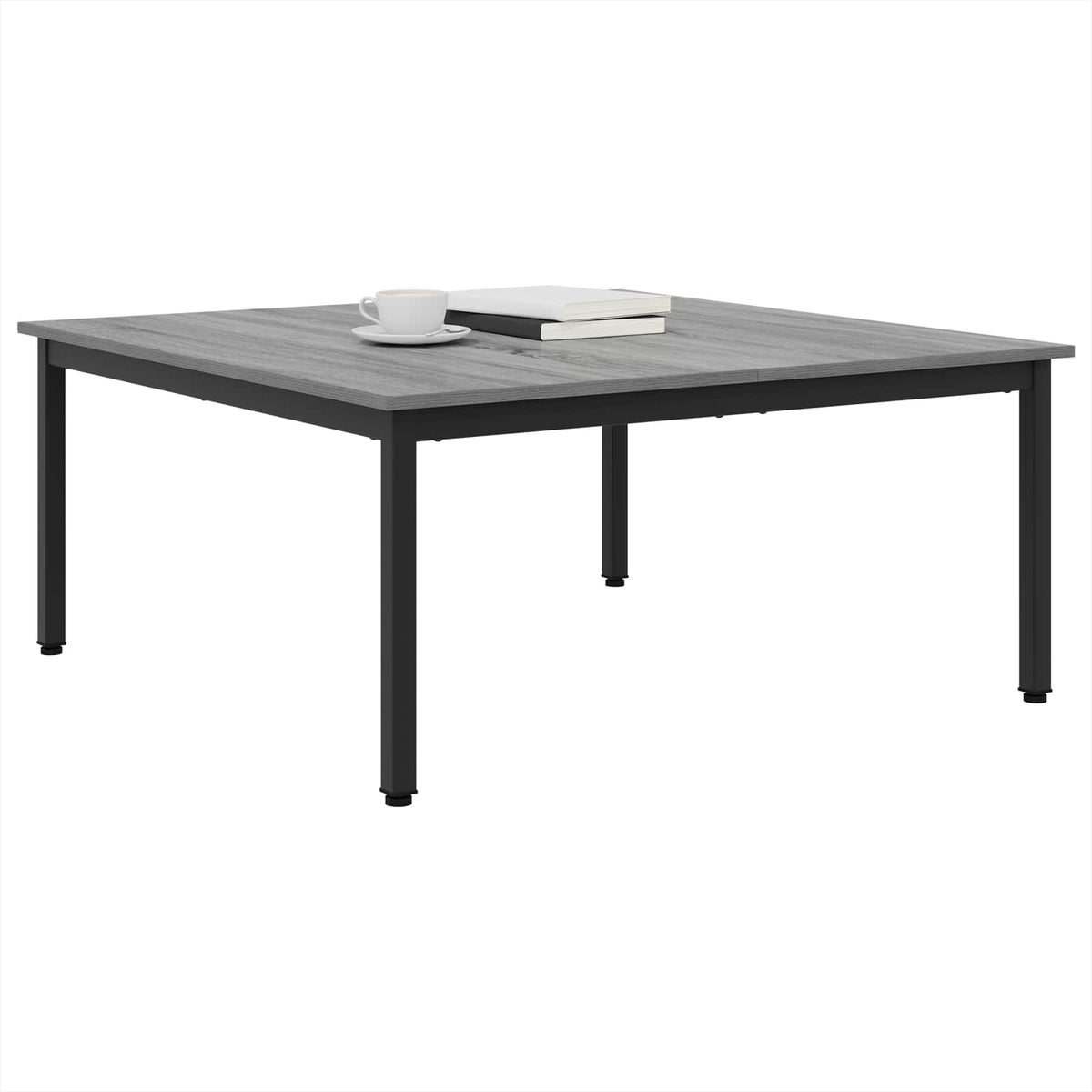 Couchtisch Graues Sonoma 100 x 100 x 45 cm Holzwerkstoff