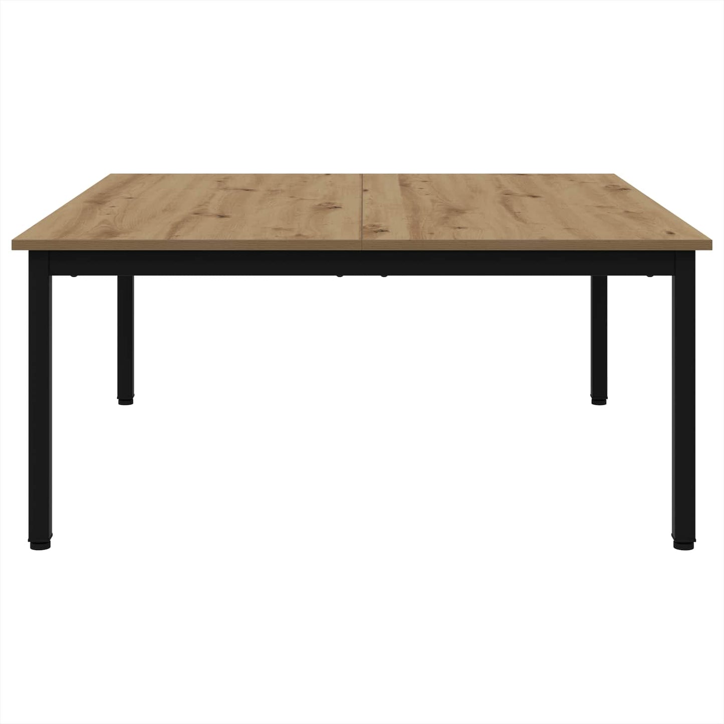 Couchtisch Kunsthandwerk Eiche 100 x 100 x 45 cm Holzwerkstoff