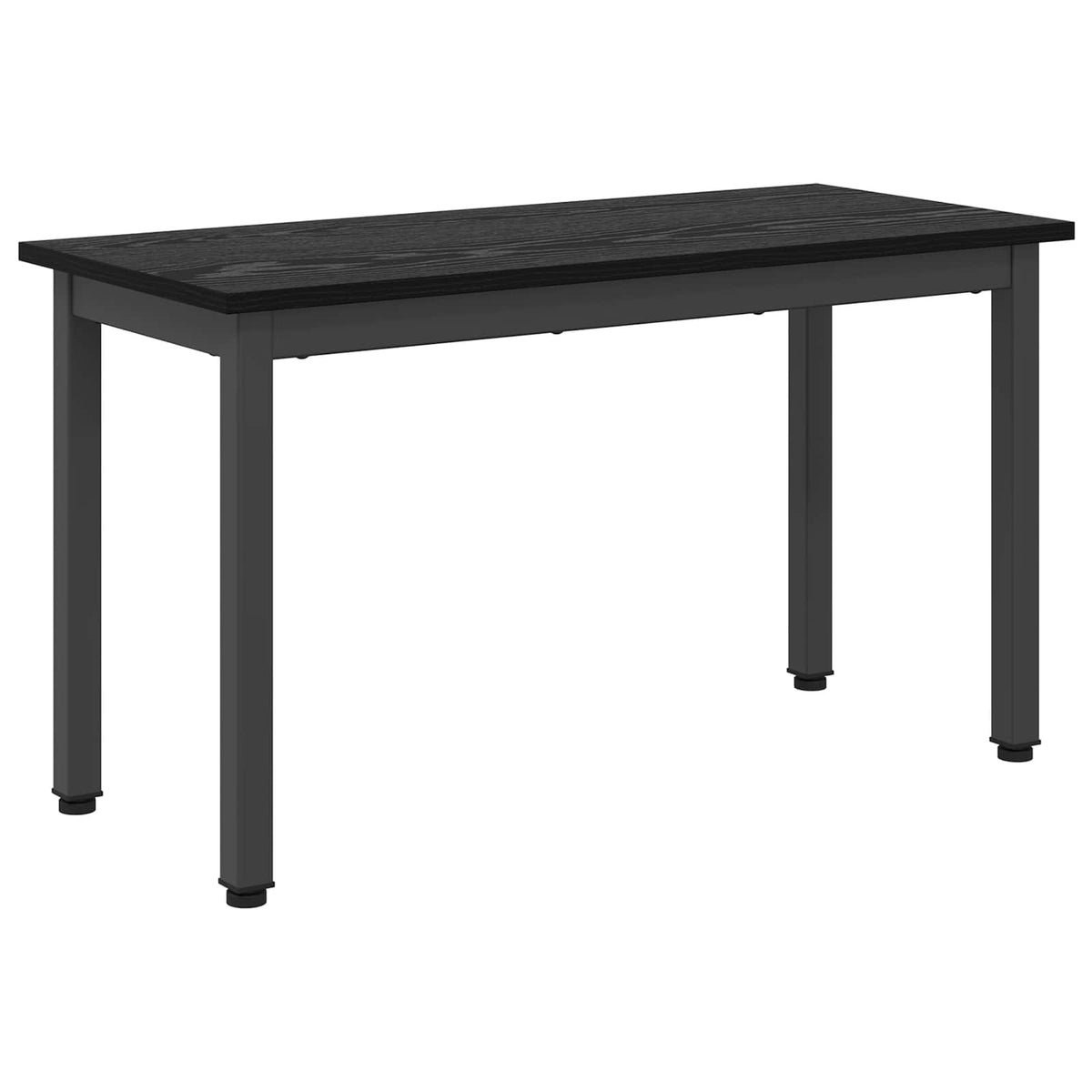Bank Schwarz Eichen-Optik 80 x 35 x 45 cm Holzwerkstoff