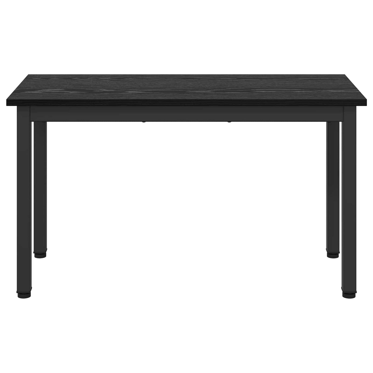Bank Schwarz Eichen-Optik 80 x 35 x 45 cm Holzwerkstoff