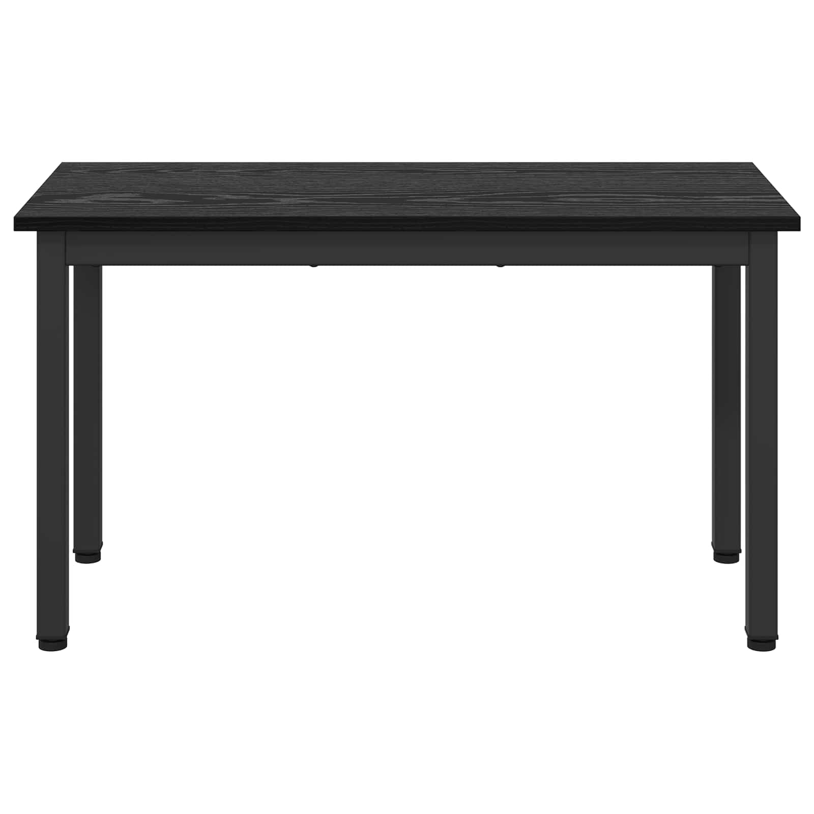 Bank Schwarz Eichen-Optik 80 x 35 x 45 cm Holzwerkstoff