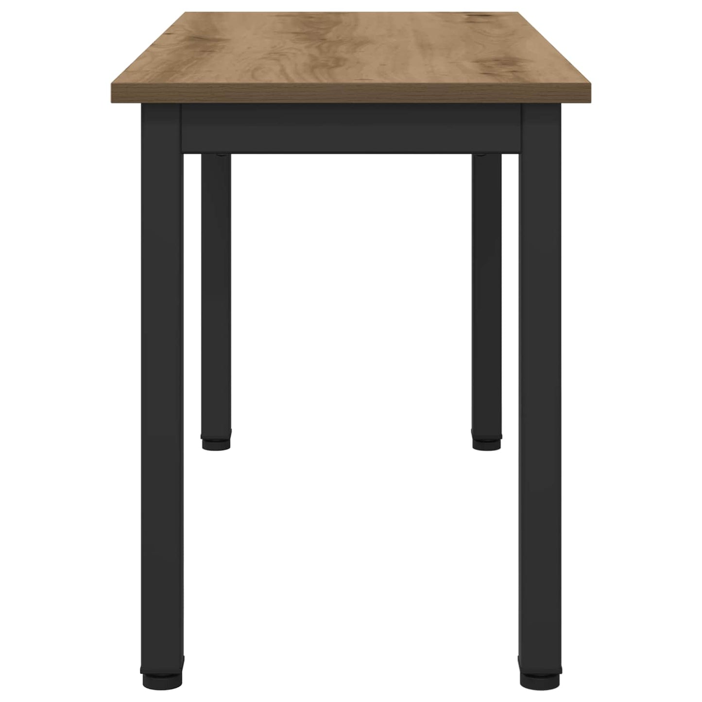 Bank Kunsthandwerk Eiche 80 x 35 x 45 cm Holzwerkstoff