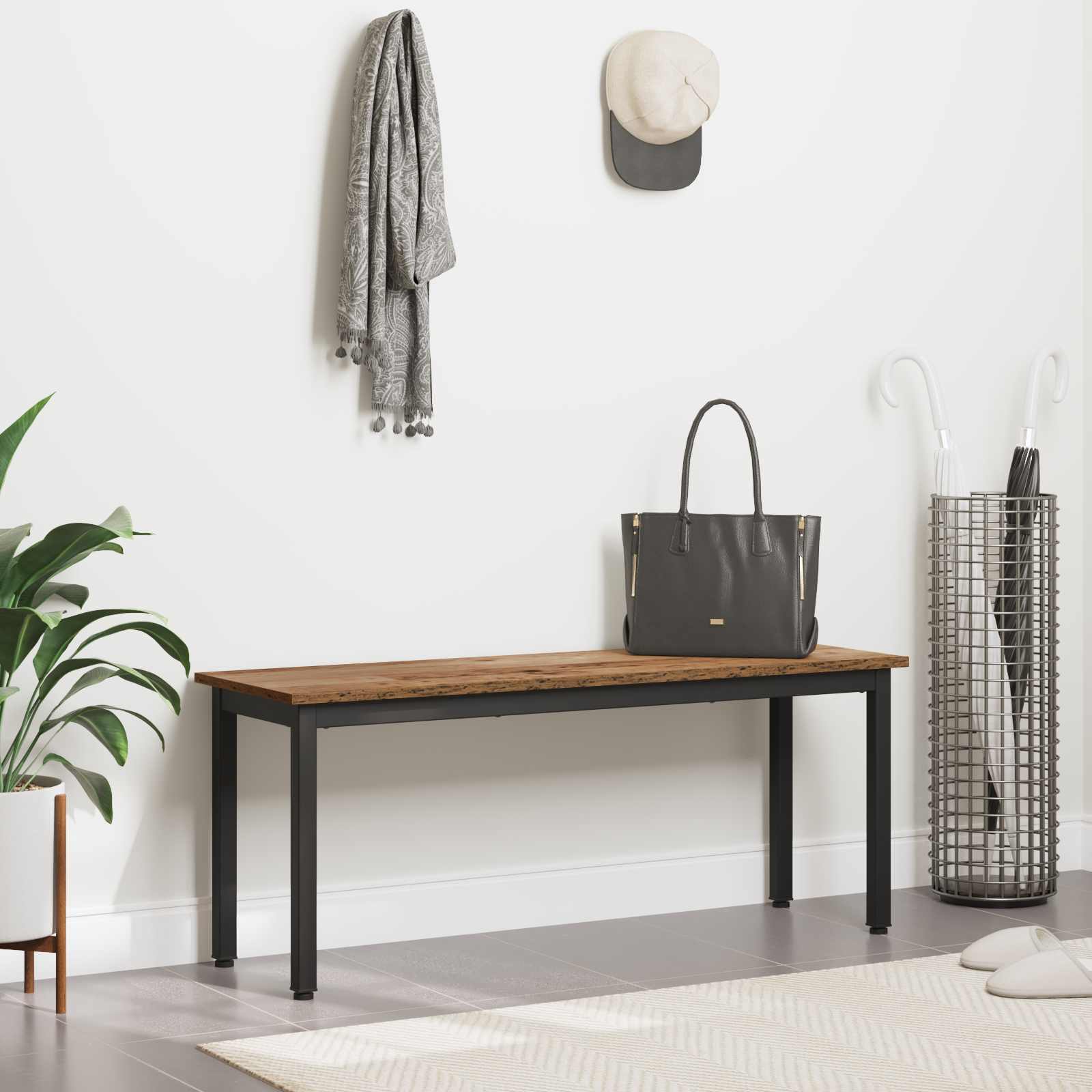 Bank Altholz 110 x 35 x 45 cm Holzwerkstoff