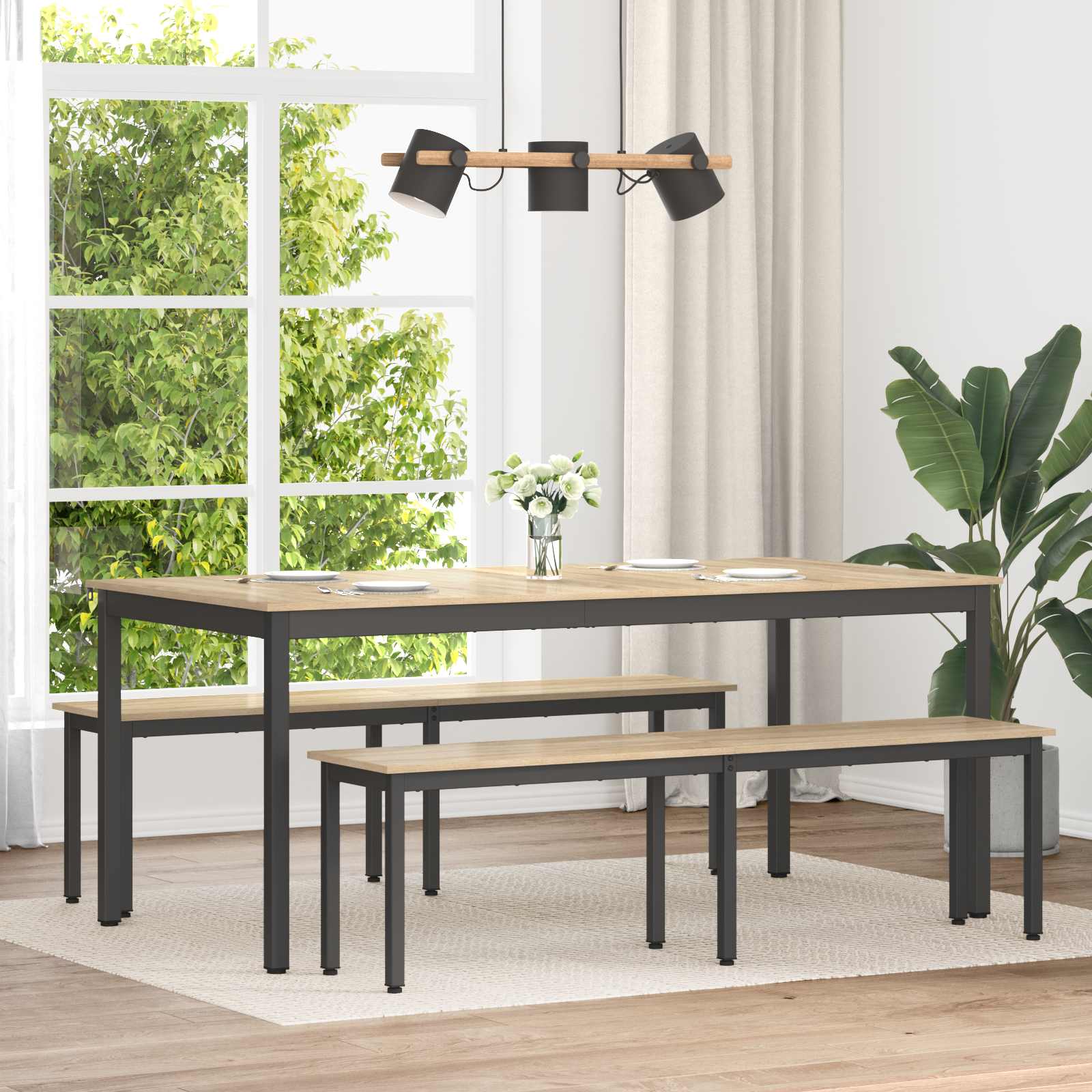 Bank Sonoma 160 x 35 x 45 cm Holzwerkstoff