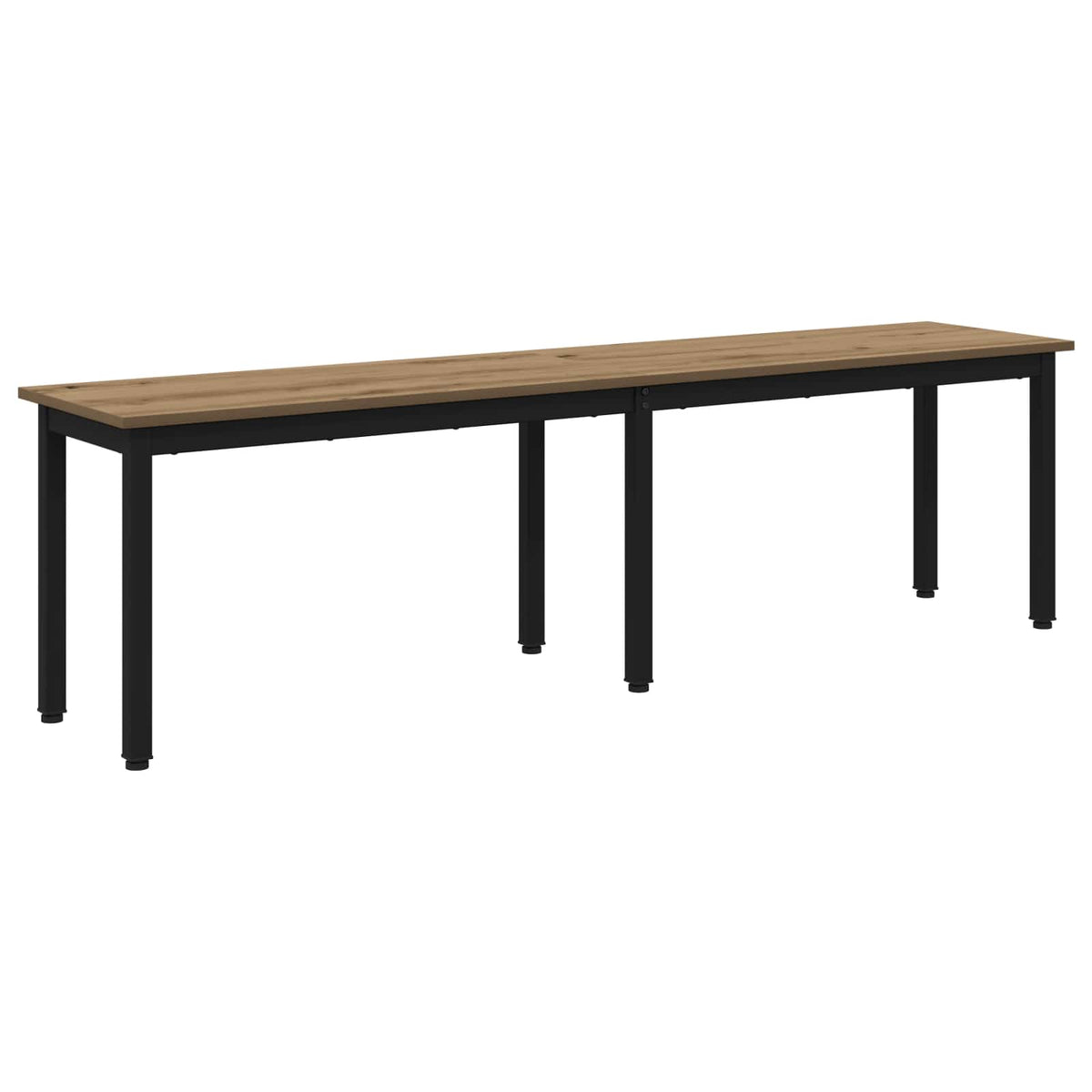 Bank Kunsthandwerk Eiche 160 x 35 x 45 cm Holzwerkstoff