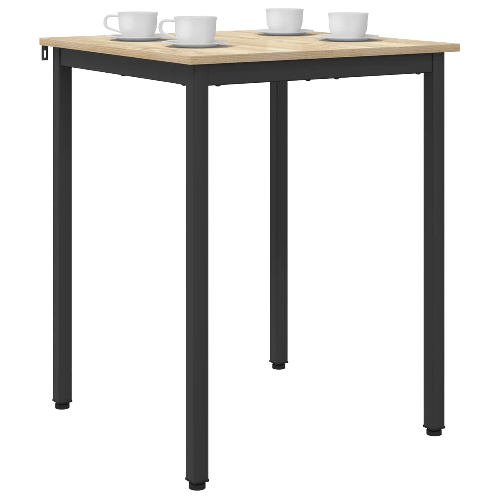 Esstische 60 x 60 x 75 cm Holzwerkstoff Sonoma-Eiche