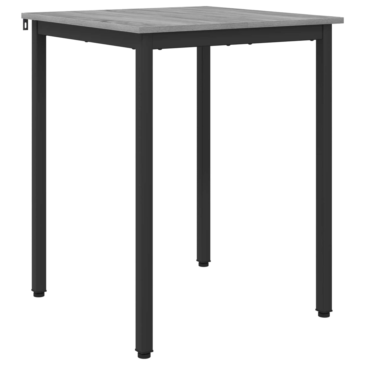 Esstische 60 x 60 x 75 cm Holzwerkstoff Sonoma-Grau Quadratisch