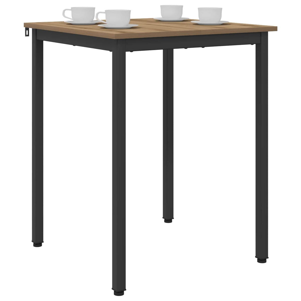 Esstische 60 x 60 x 75 cm Holzwerkstoff Artisan-Eiche