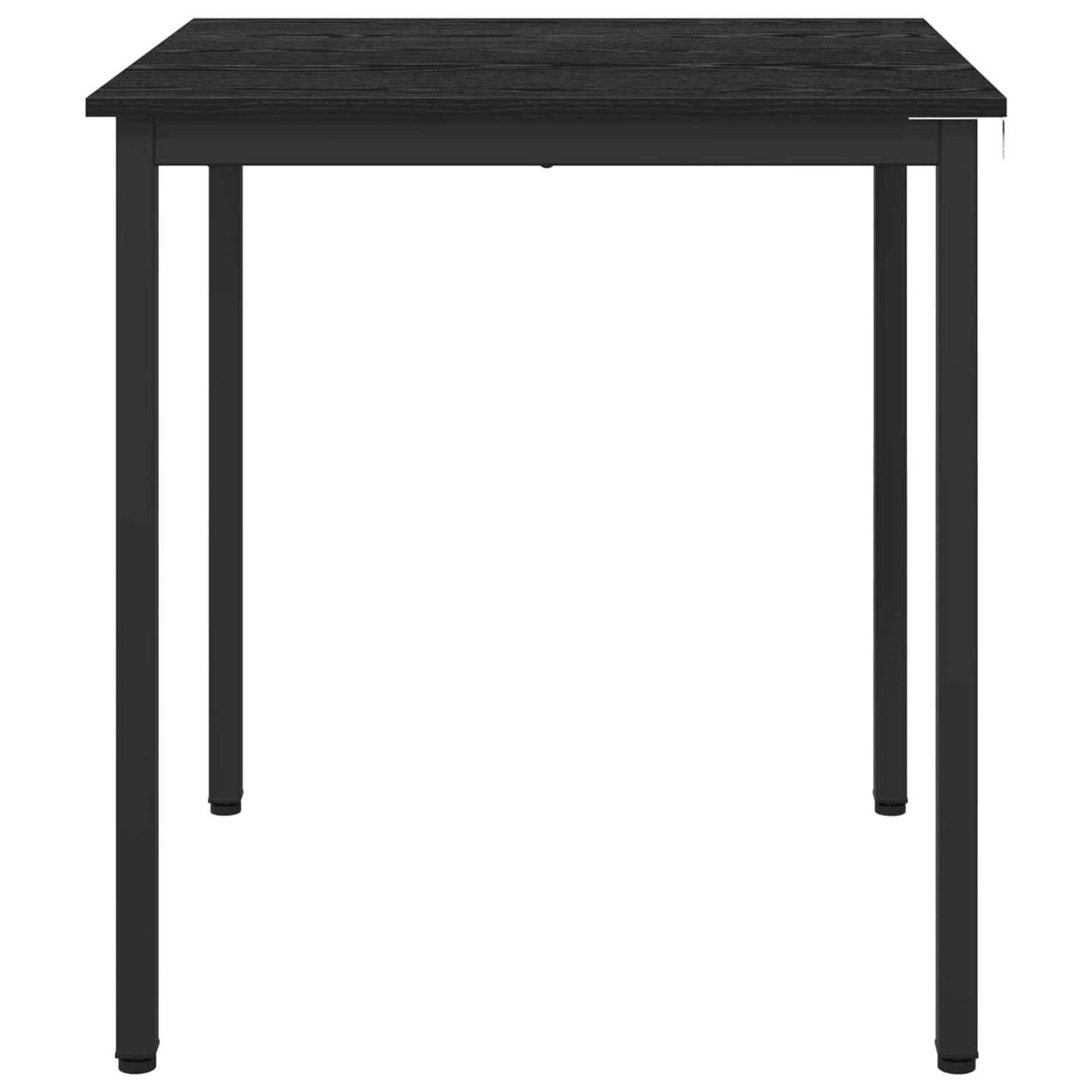 Esstische 70 x 70 x 75 cm Holzwerkstoff Schwarz Eichen-Optik