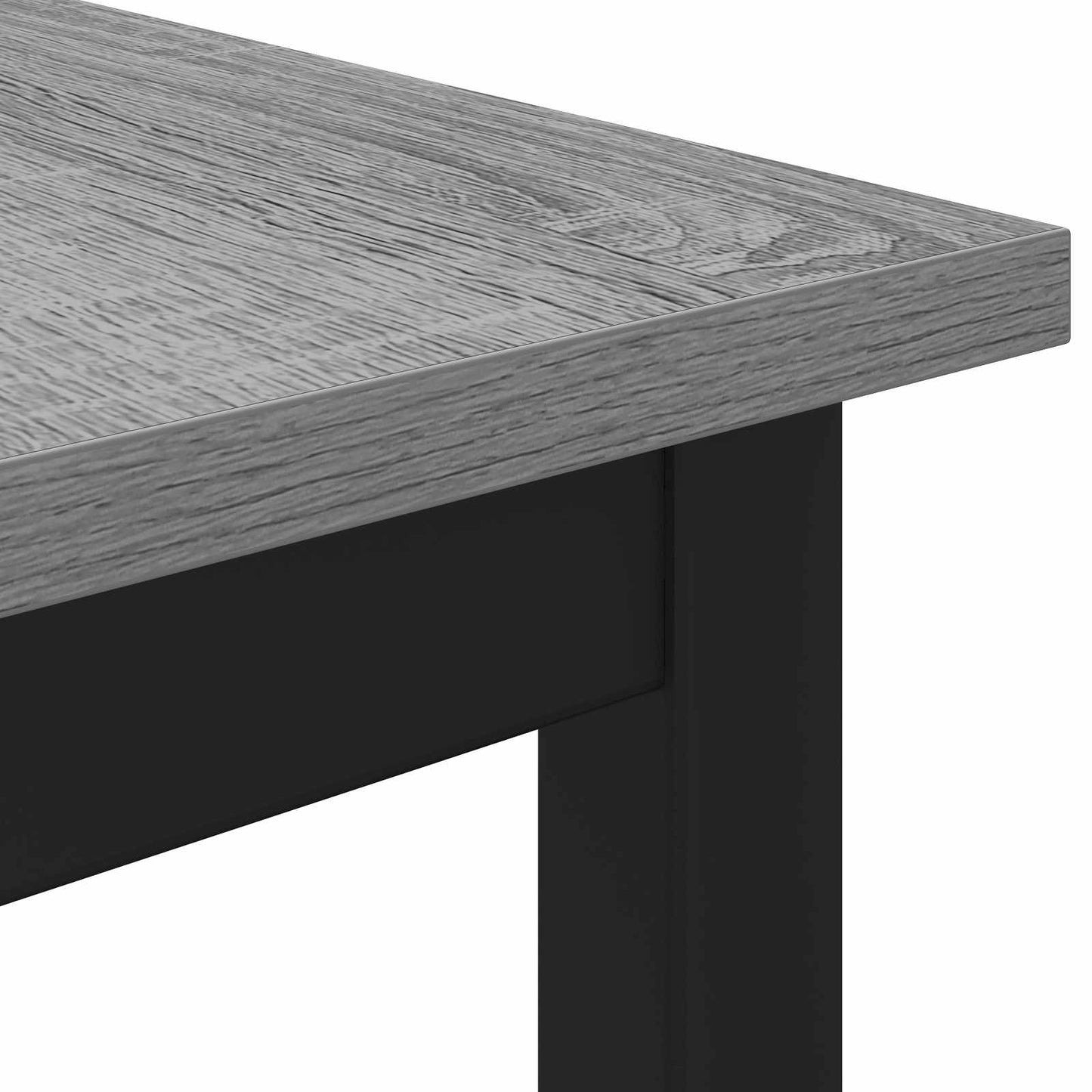 Esstische 70 x 70 x 75 cm Holzwerkstoff Sonoma-Grau Quadratisch