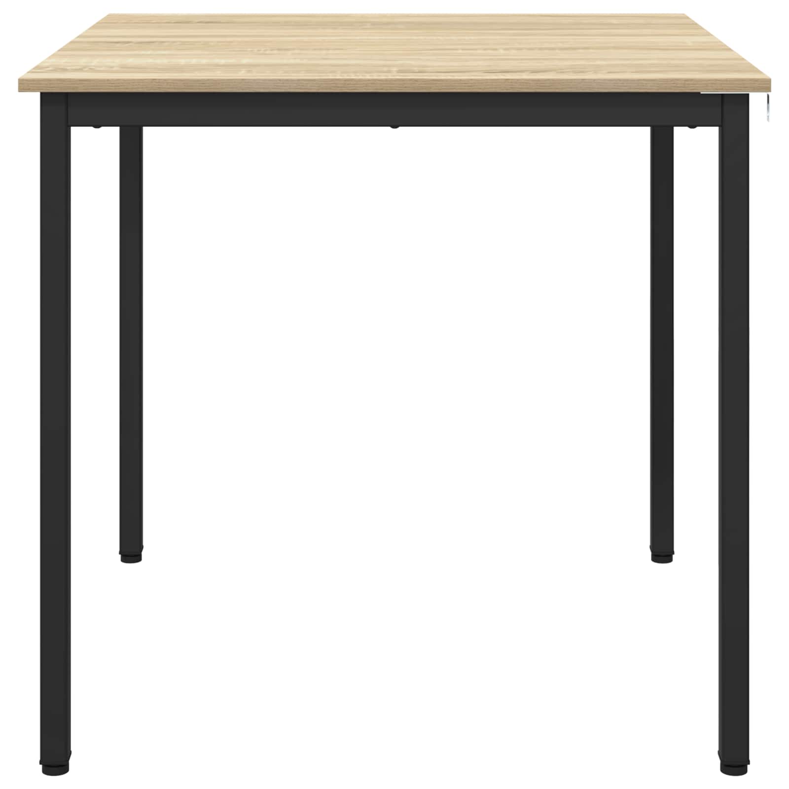 Esstische 80 x 80 x 75 cm Holzwerkstoff Sonoma-Eiche