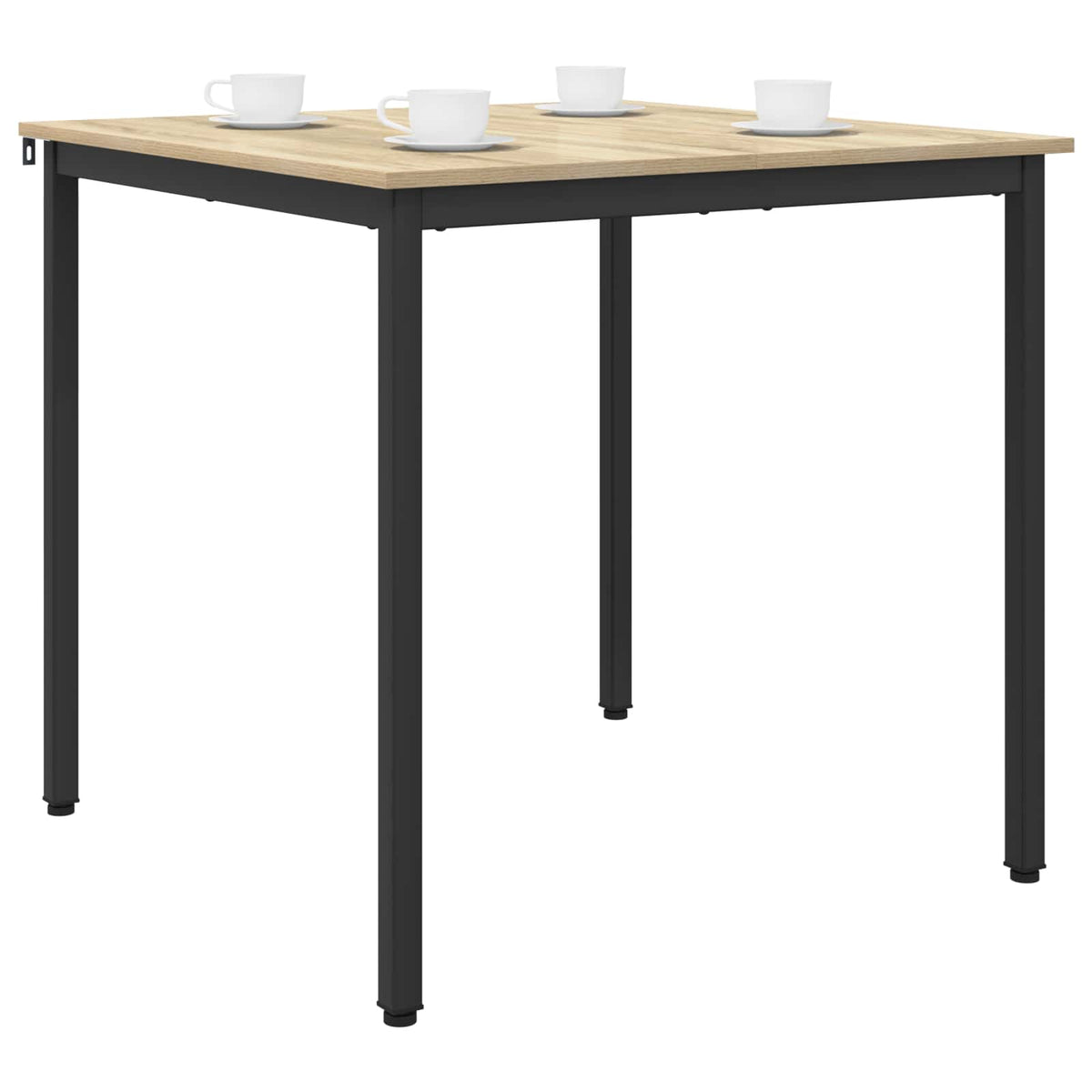 Esstische 80 x 80 x 75 cm Holzwerkstoff Sonoma-Eiche