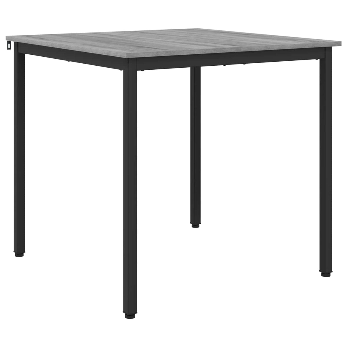 Esstische 80 x 80 x 75 cm Holzwerkstoff Sonoma-Grau Quadratisch