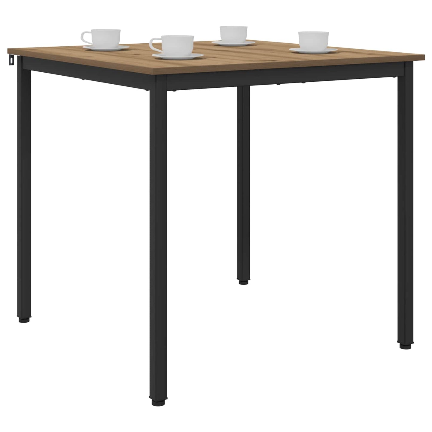 Esstische 80 x 80 x 75 cm Holzwerkstoff Artisan-Eiche