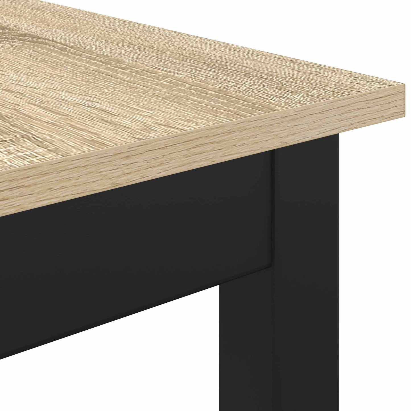 Esstische 110 x 110 x 75 cm Holzwerkstoff Sonoma-Eiche