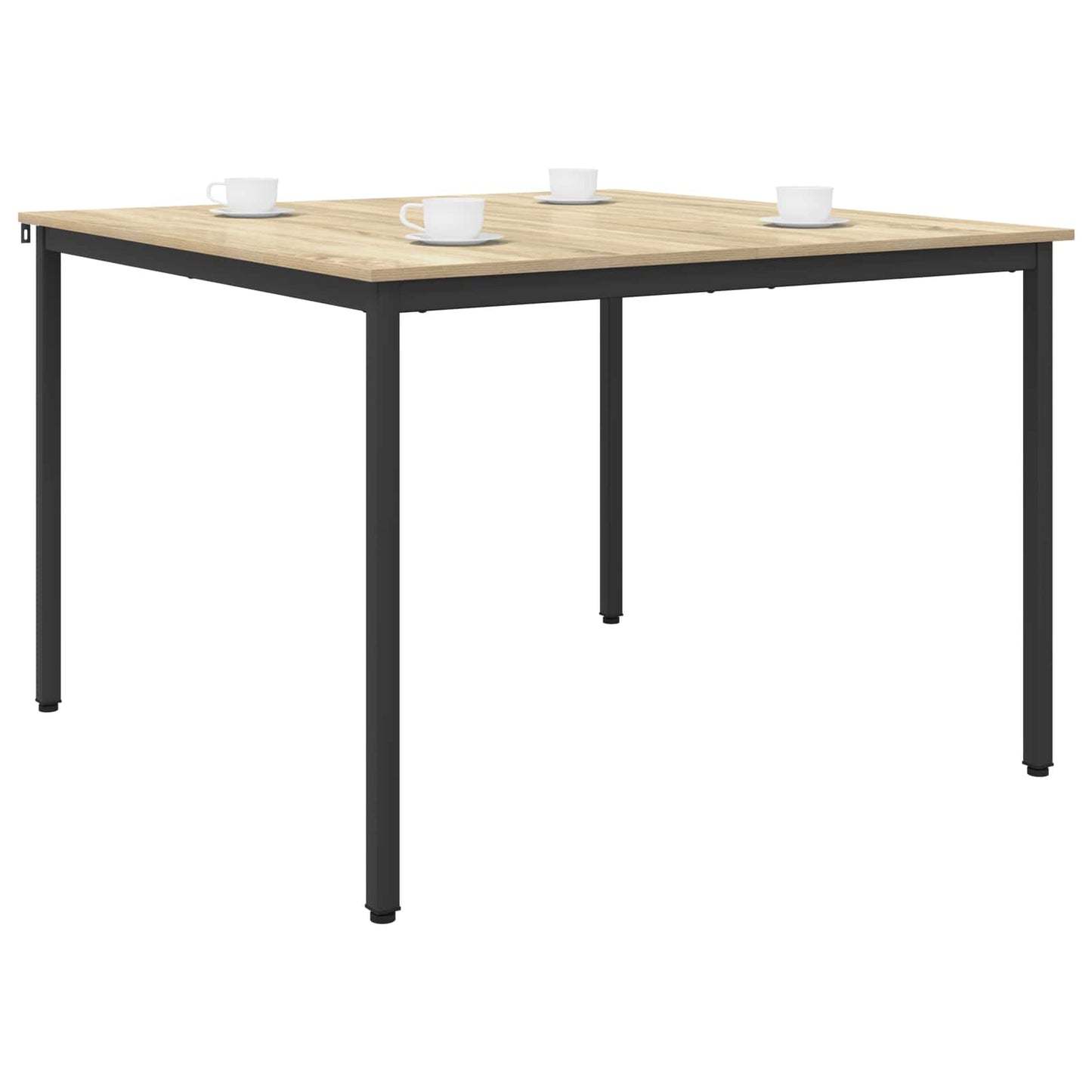 Esstische 110 x 110 x 75 cm Holzwerkstoff Sonoma-Eiche