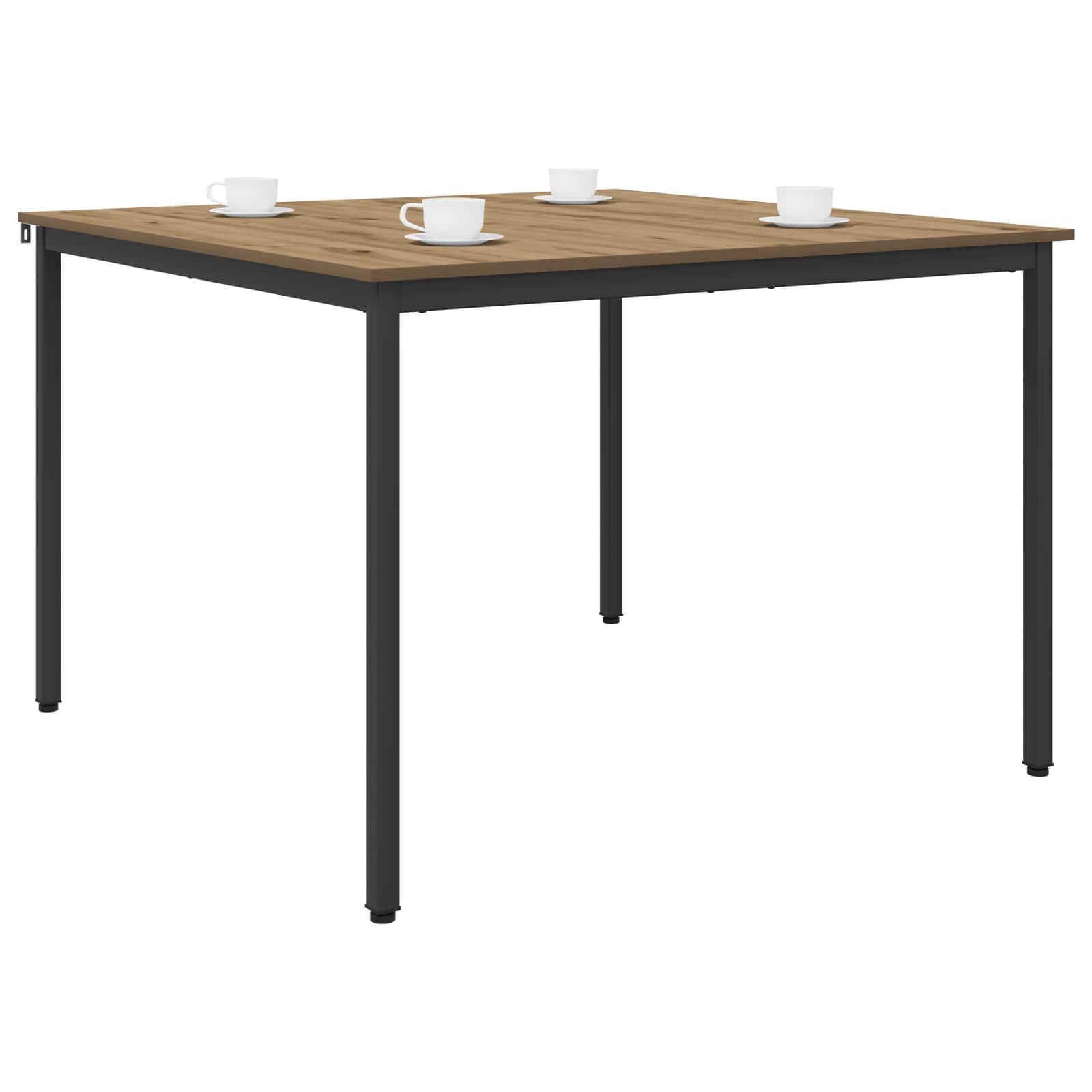 Esstische 110 x 110 x 75 cm Holzwerkstoff Artisan-Eiche