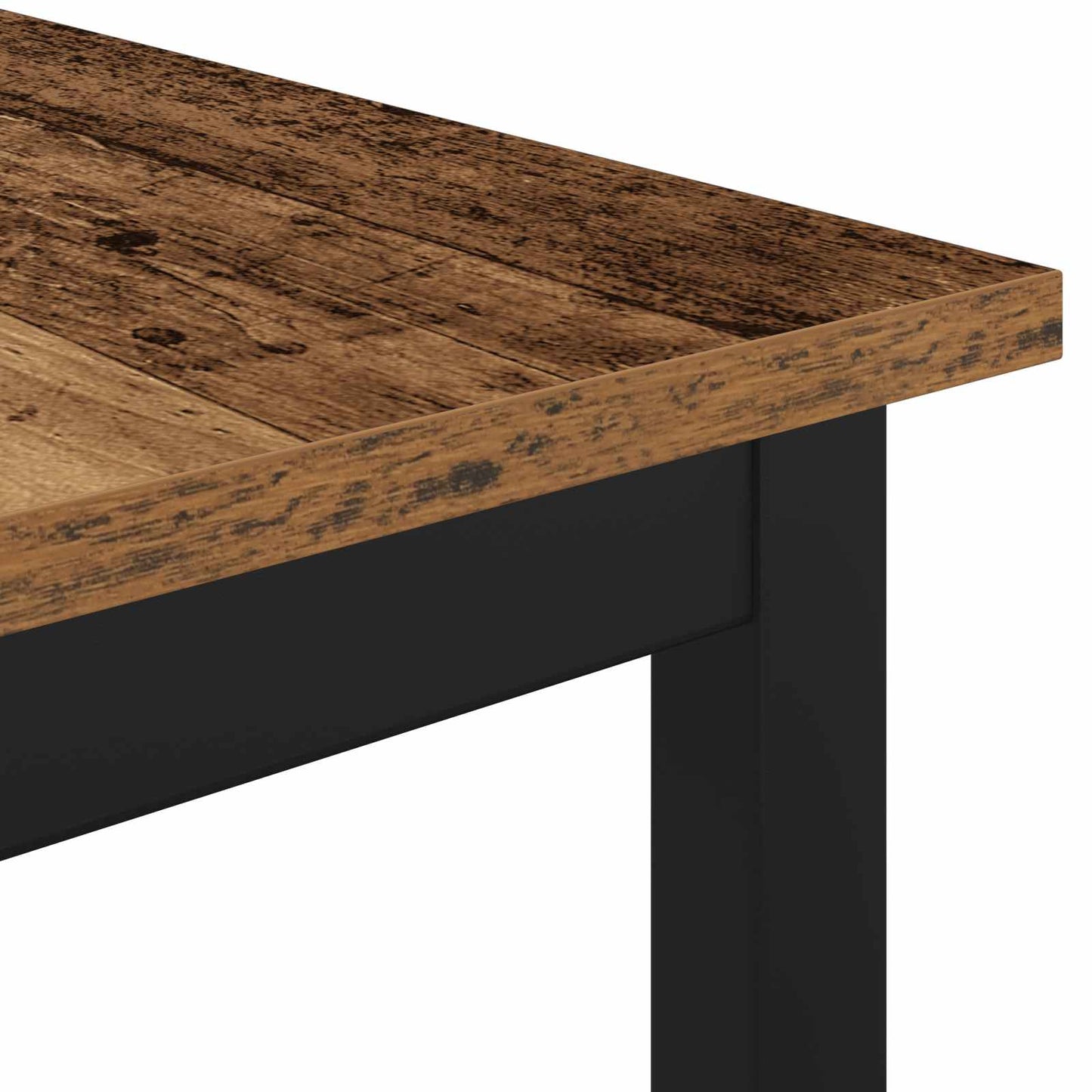 Esstische 140 x 80 x 75 cm Holzwerkstoff Altholz Rechteckig