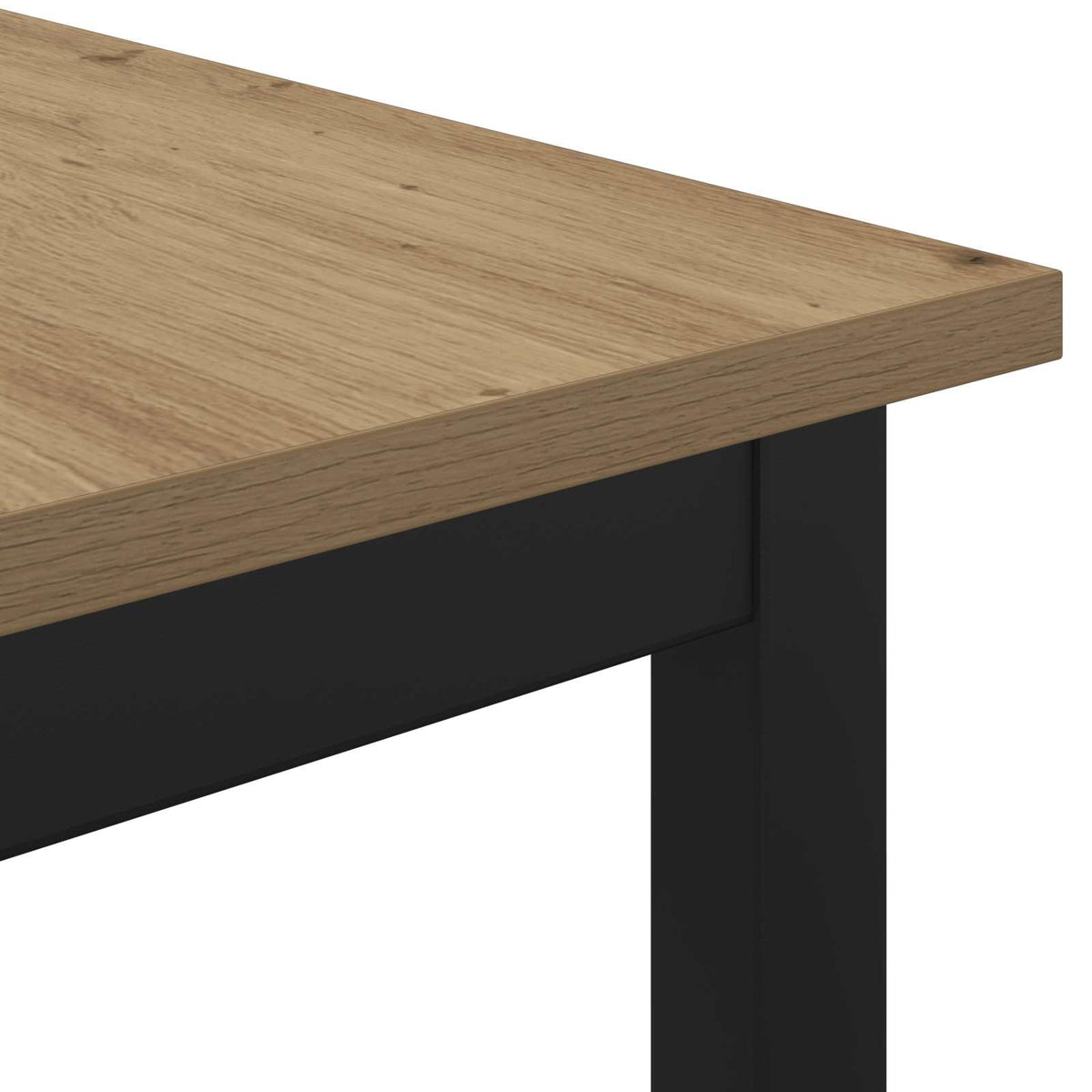 Esstische 140 x 80 x 75 cm Holzwerkstoff Artisan-Eiche