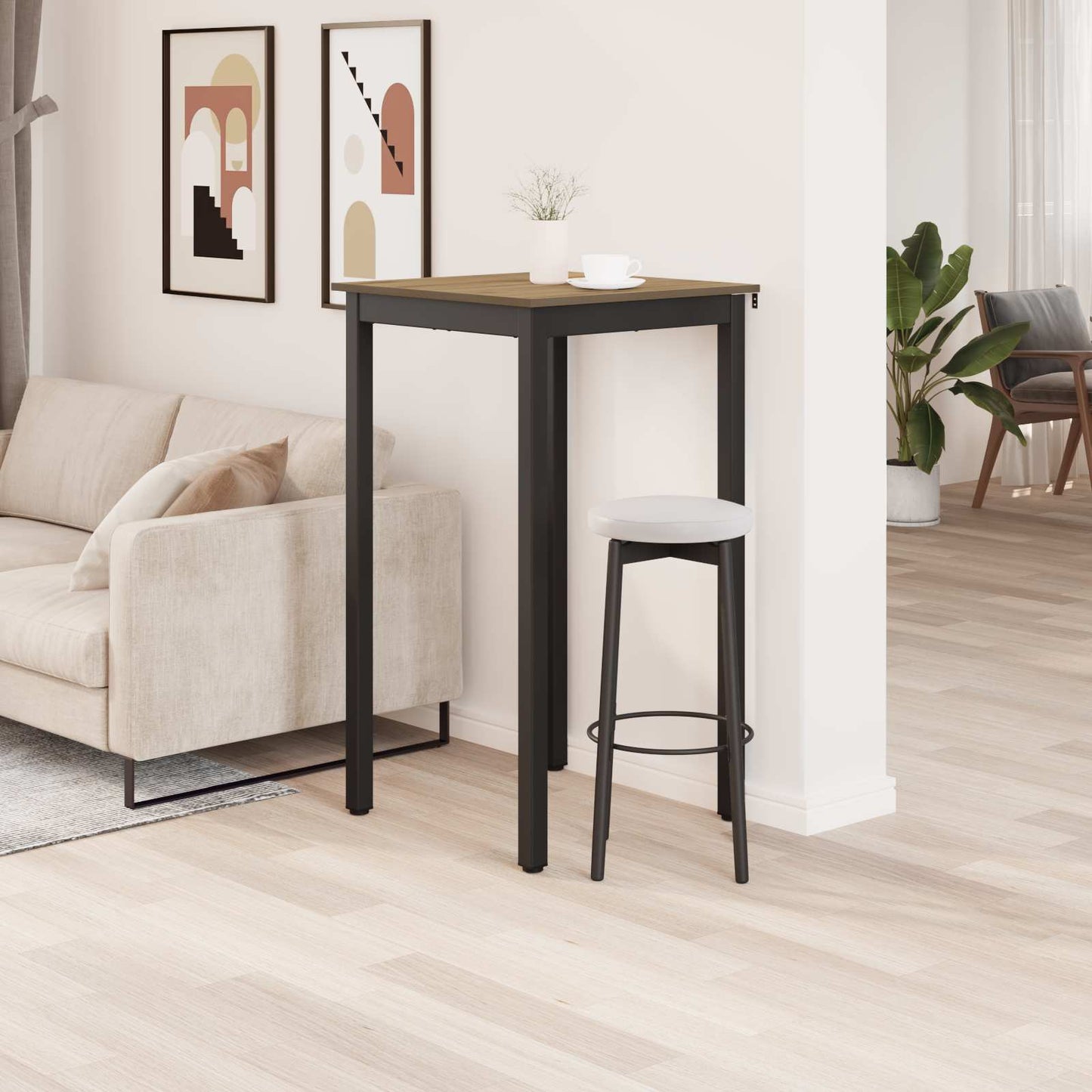 Stehtisch Holzwerkstoff Quadratisch