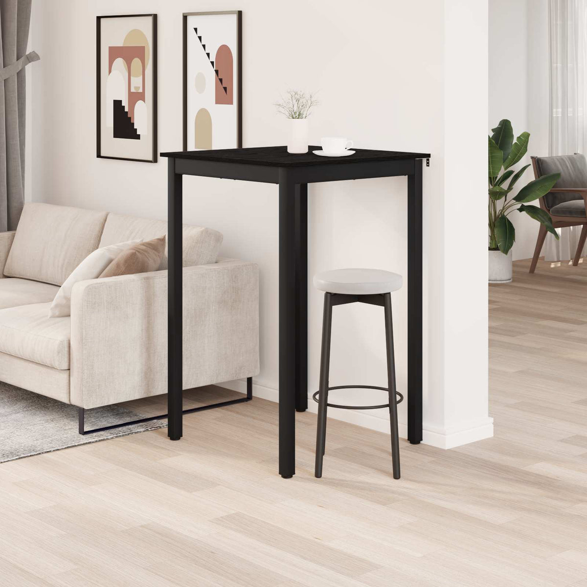Stehtisch Holzwerkstoff Quadratisch
