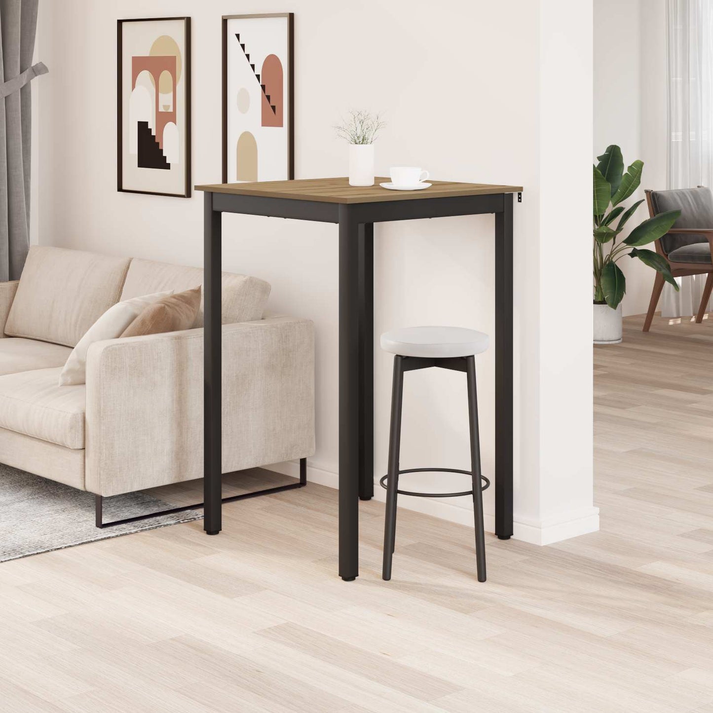 Stehtisch Holzwerkstoff Quadratisch