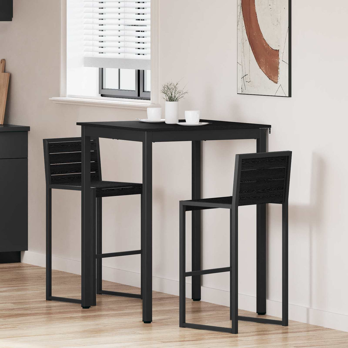 Stehtisch Holzwerkstoff Quadratisch