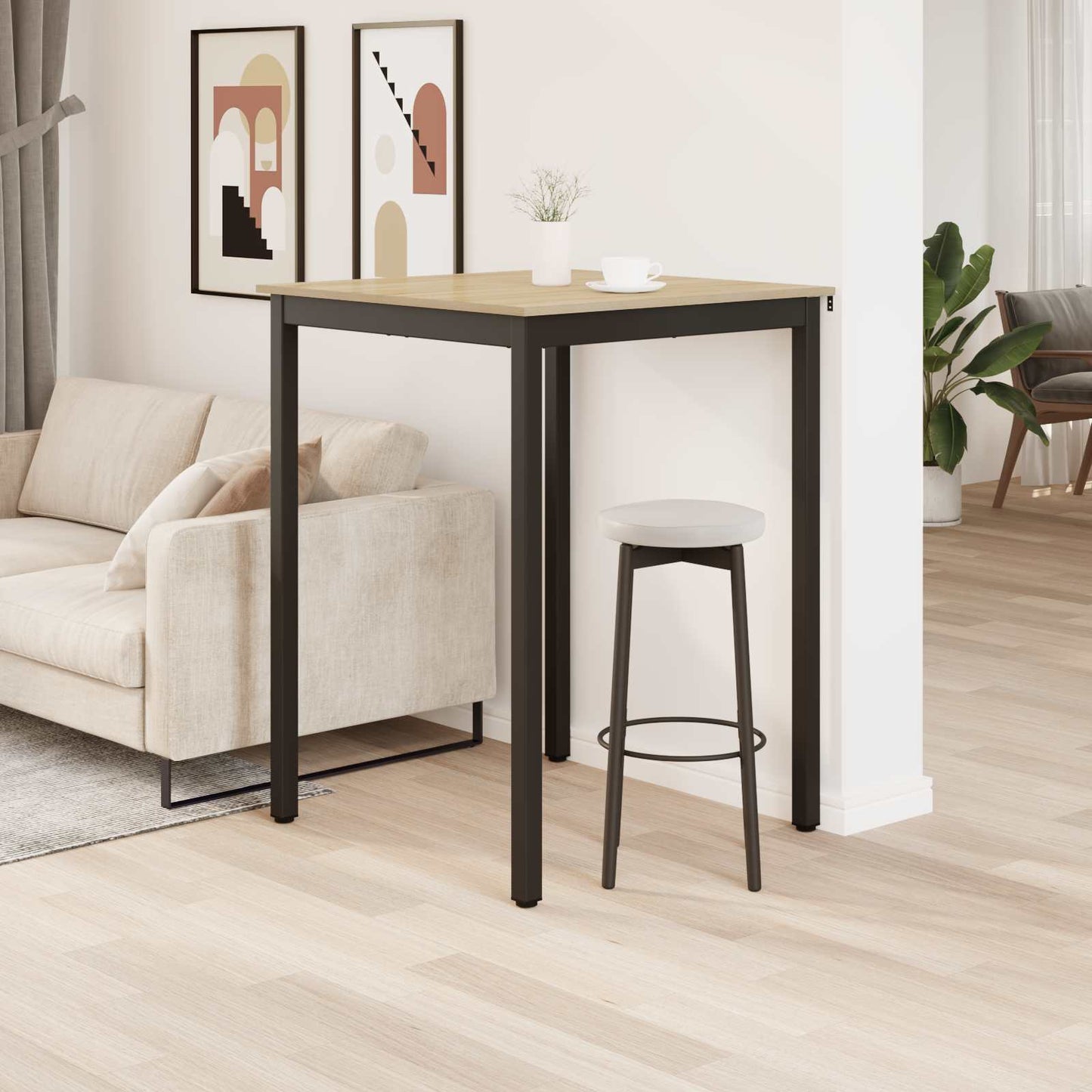 Stehtisch Holzwerkstoff Quadratisch