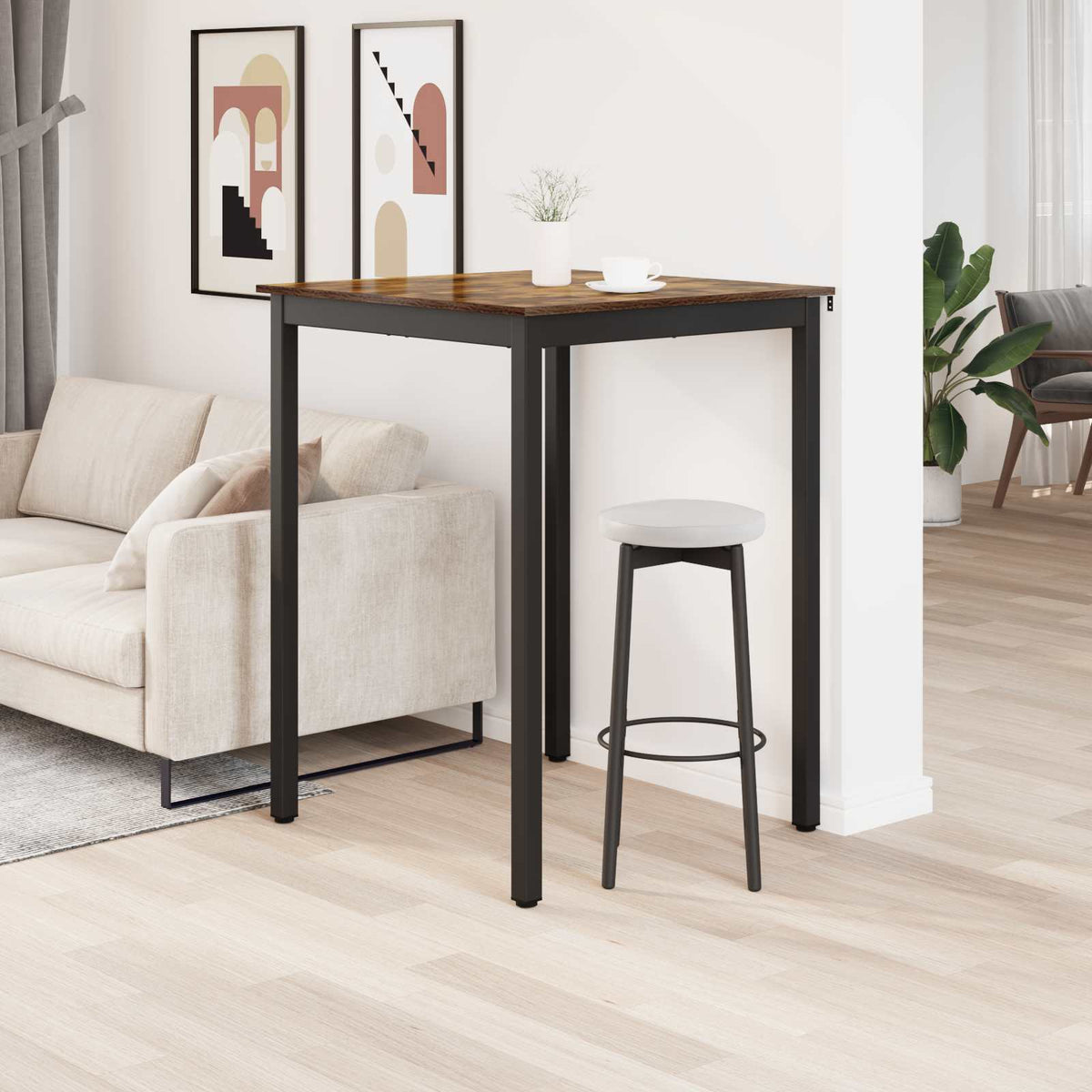Stehtisch Holzwerkstoff Quadratisch