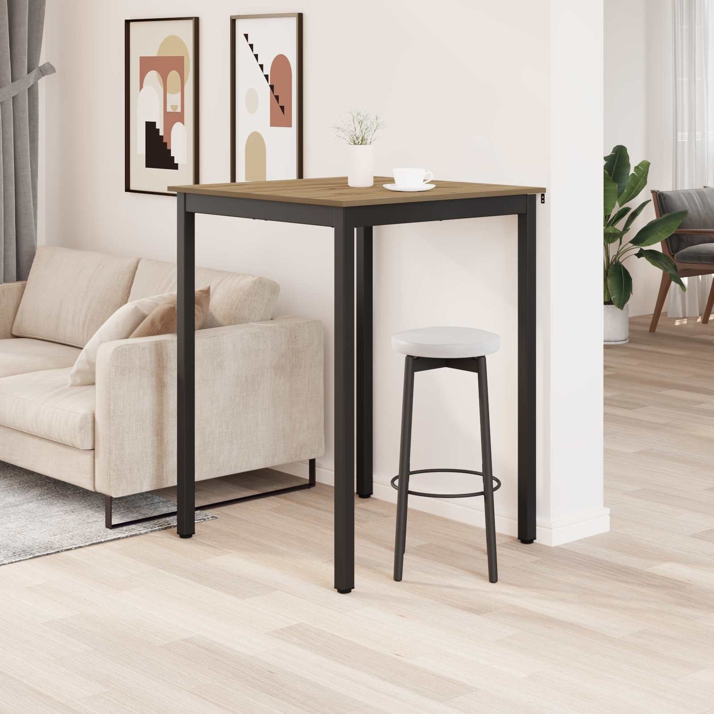 Stehtisch Holzwerkstoff Quadratisch