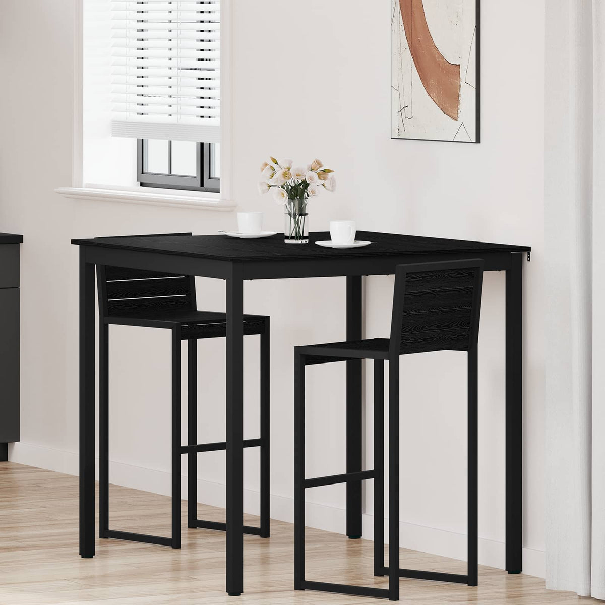 Stehtisch Holzwerkstoff Quadratisch