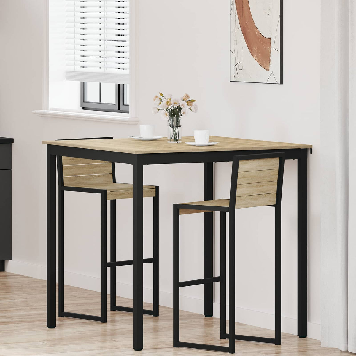 Stehtisch Holzwerkstoff Quadratisch