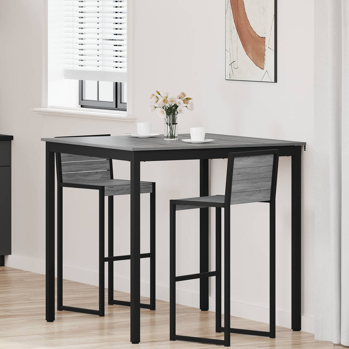 Stehtisch Holzwerkstoff Quadratisch