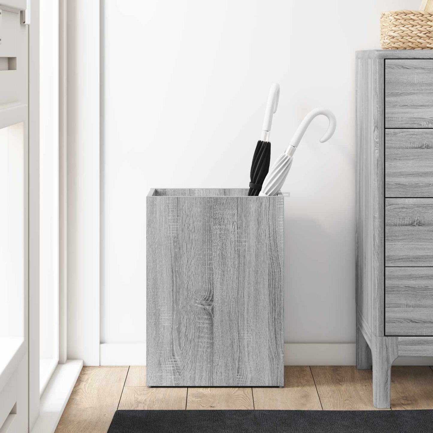 Sonnenschirmhalter Sonoma-Grau 40 x 20 x 55,5 cm Holzwerkstoff