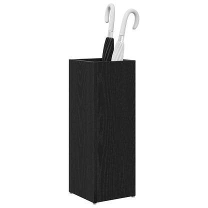 Sonnenschirmhalter Schwarz Eichen-Optik 20 x 20 x 55,5 cm