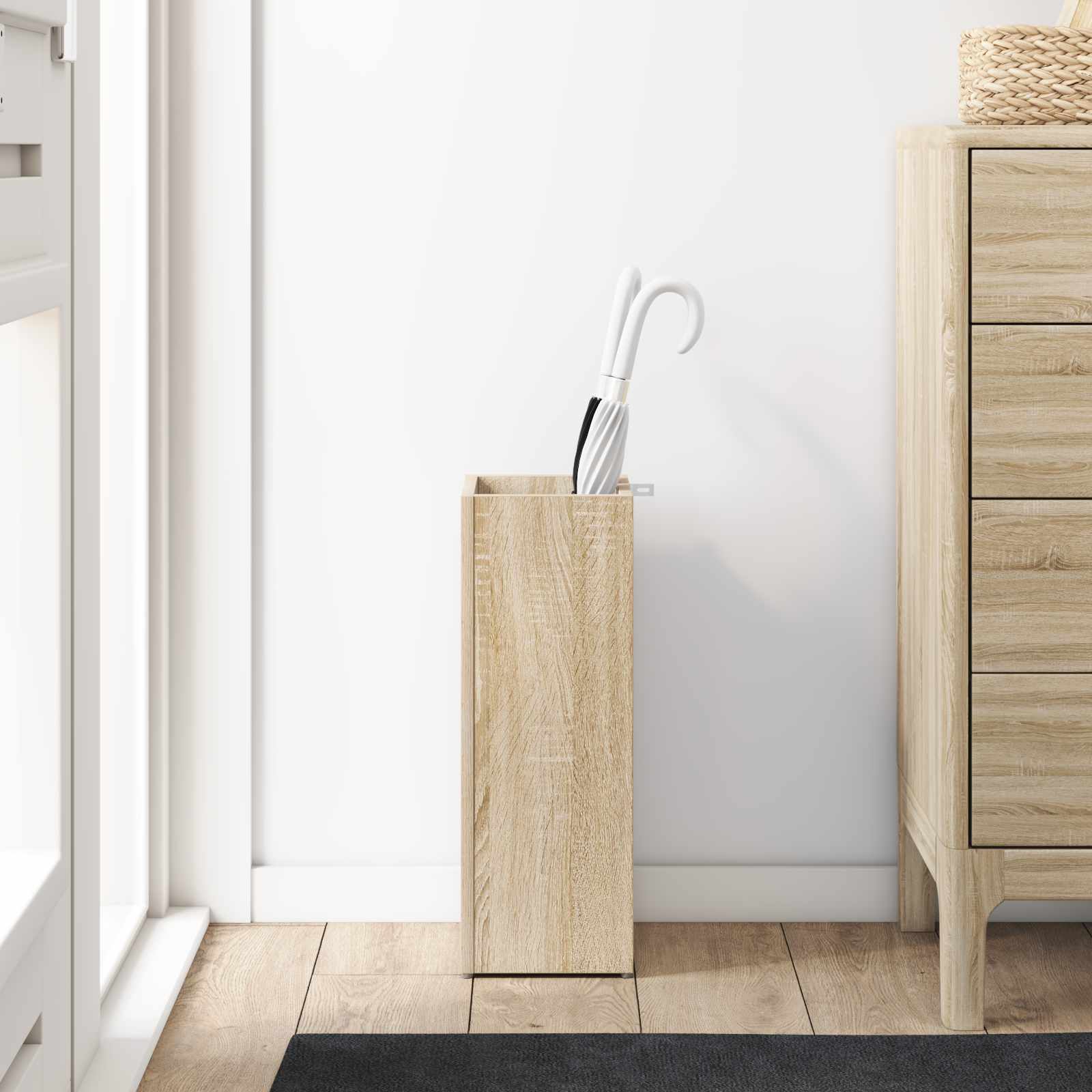 Sonnenschirmhalter Sonoma-Eiche 20 x 20 x 55,5 cm Holzwerkstoff