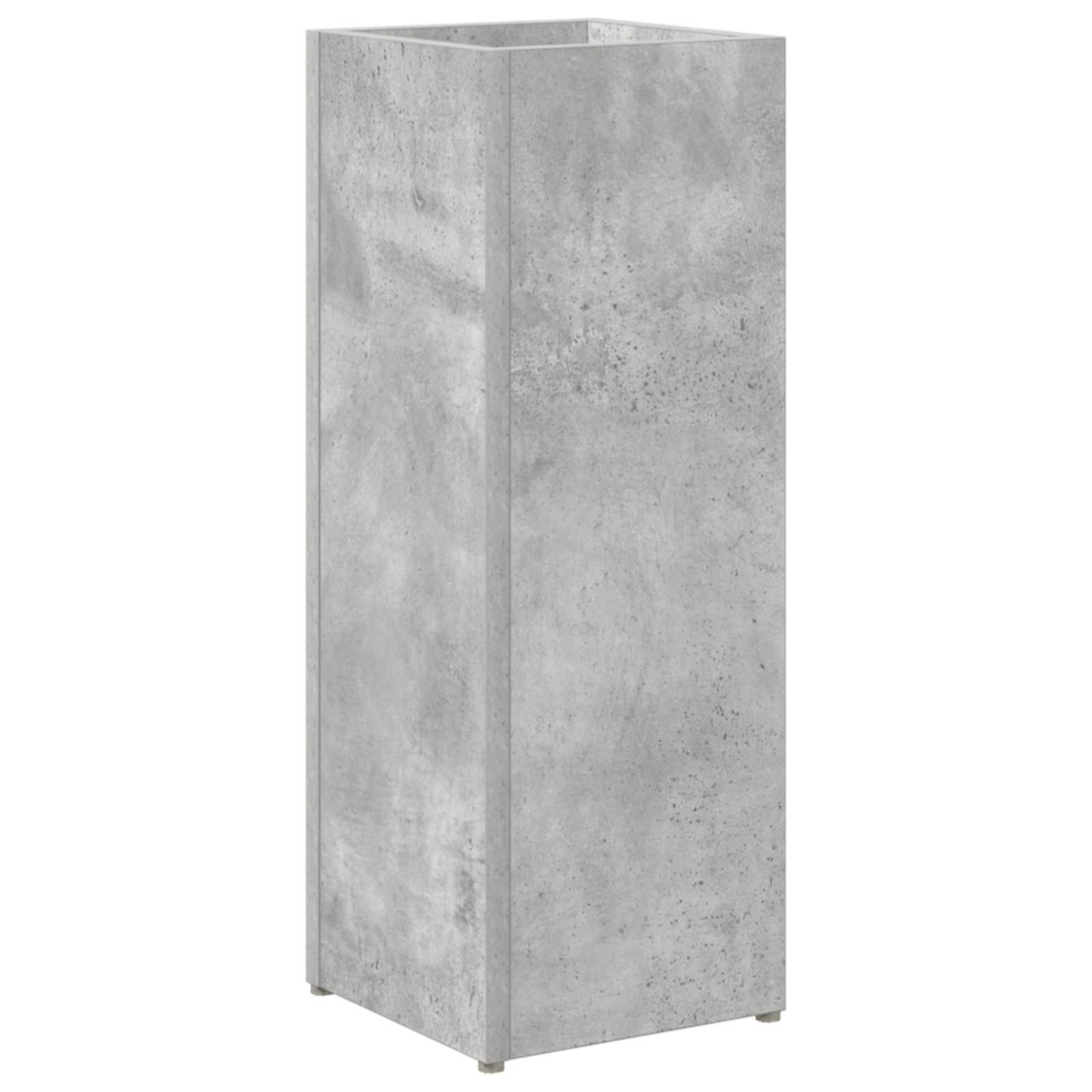 Sonnenschirmhalter Betongrau 20 x 20 x 55,5 cm Holzwerkstoff