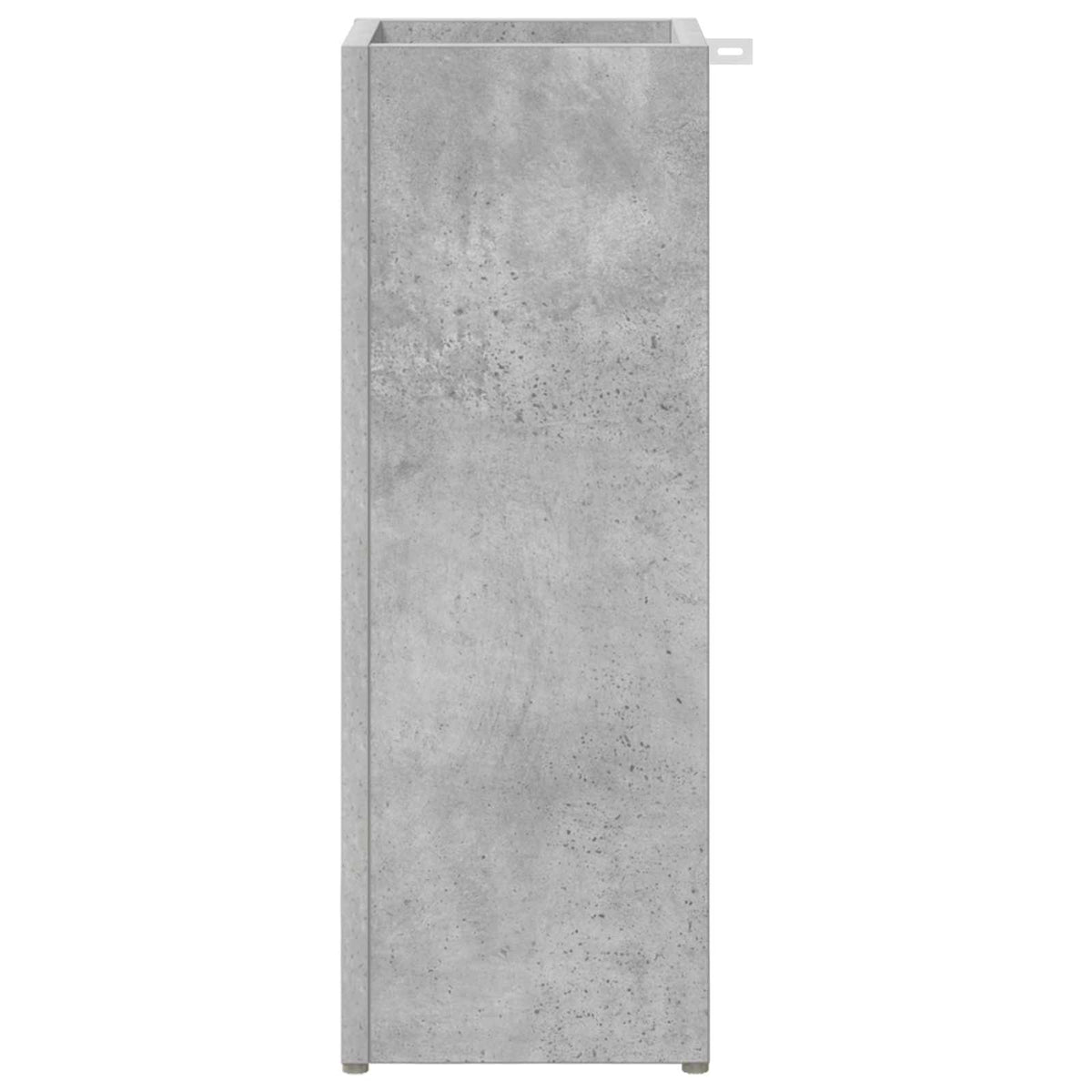 Sonnenschirmhalter Betongrau 20 x 20 x 55,5 cm Holzwerkstoff