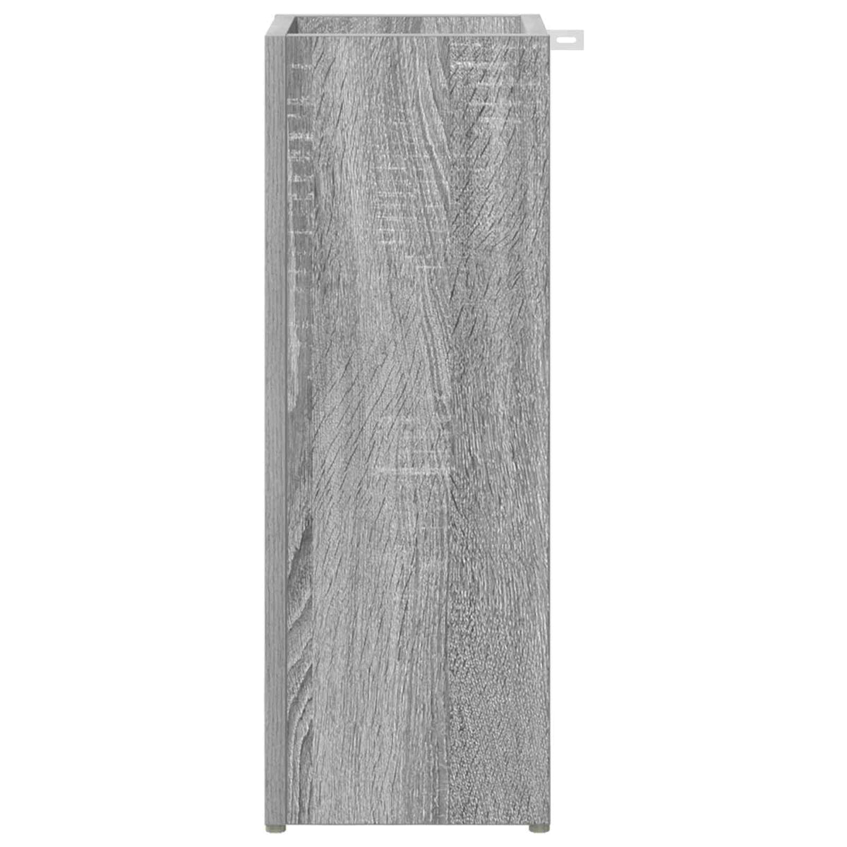 Sonnenschirmhalter Sonoma-Grau 20 x 20 x 55,5 cm Holzwerkstoff