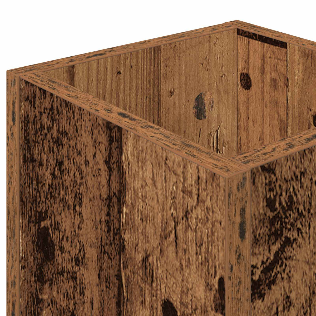 Sonnenschirmhalter Altholz 20 x 20 x 55,5 cm Holzwerkstoff