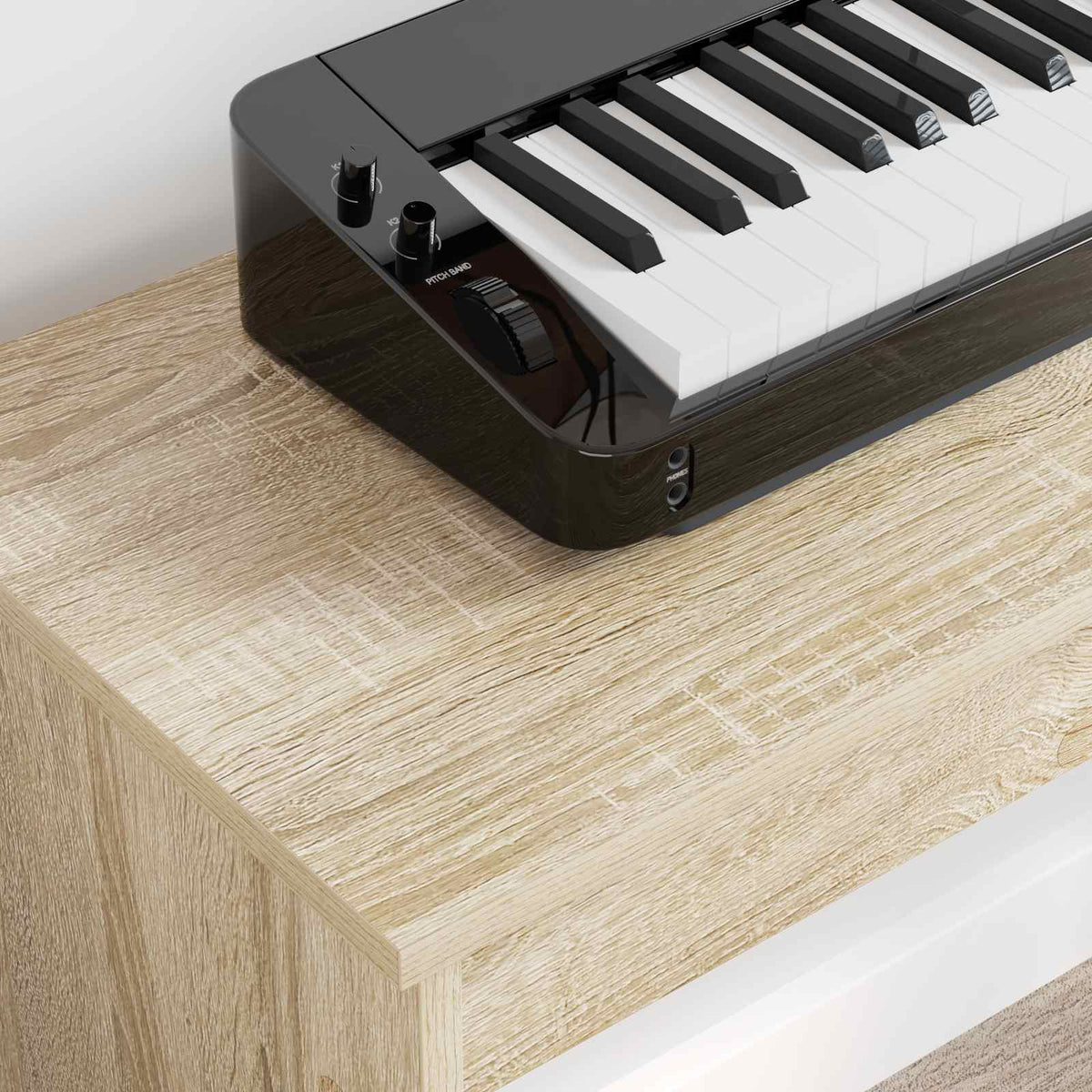 Klavierständer Sonoma-Eiche 100 x 32 x 64 cm Holzwerkstoff