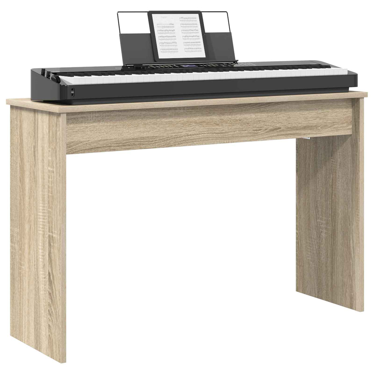 Klavierständer Sonoma-Eiche 100 x 32 x 64 cm Holzwerkstoff