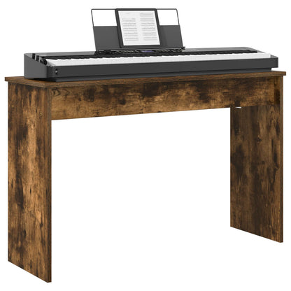 Klavierständer Geräucherte Eiche 100 x 32 x 64 cm Holzwerkstoff