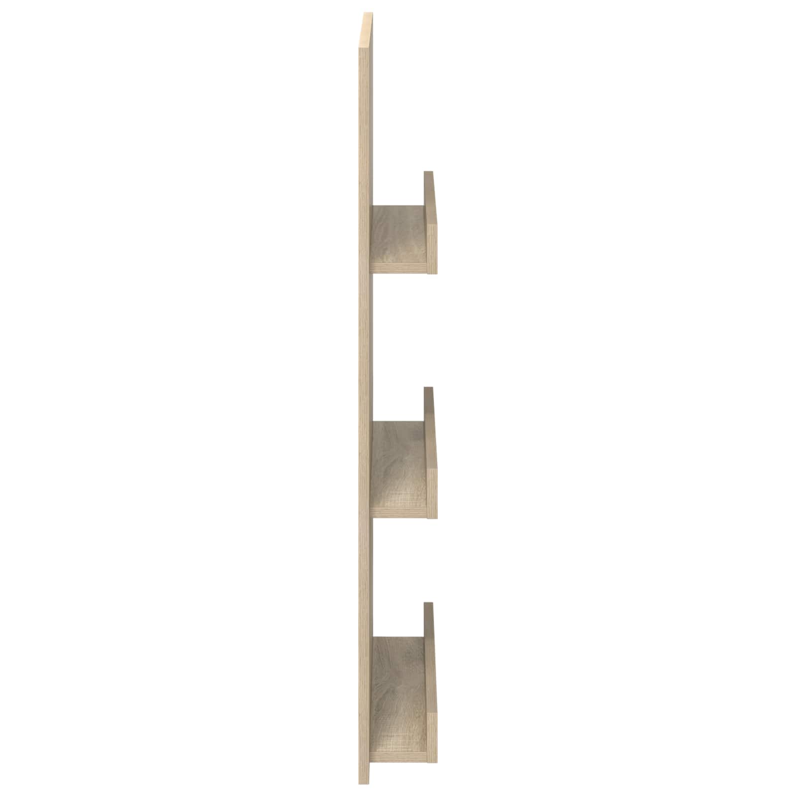 Magazinregal Sonoma-Eiche 51 x 11 x 102 cm Holzwerkstoff