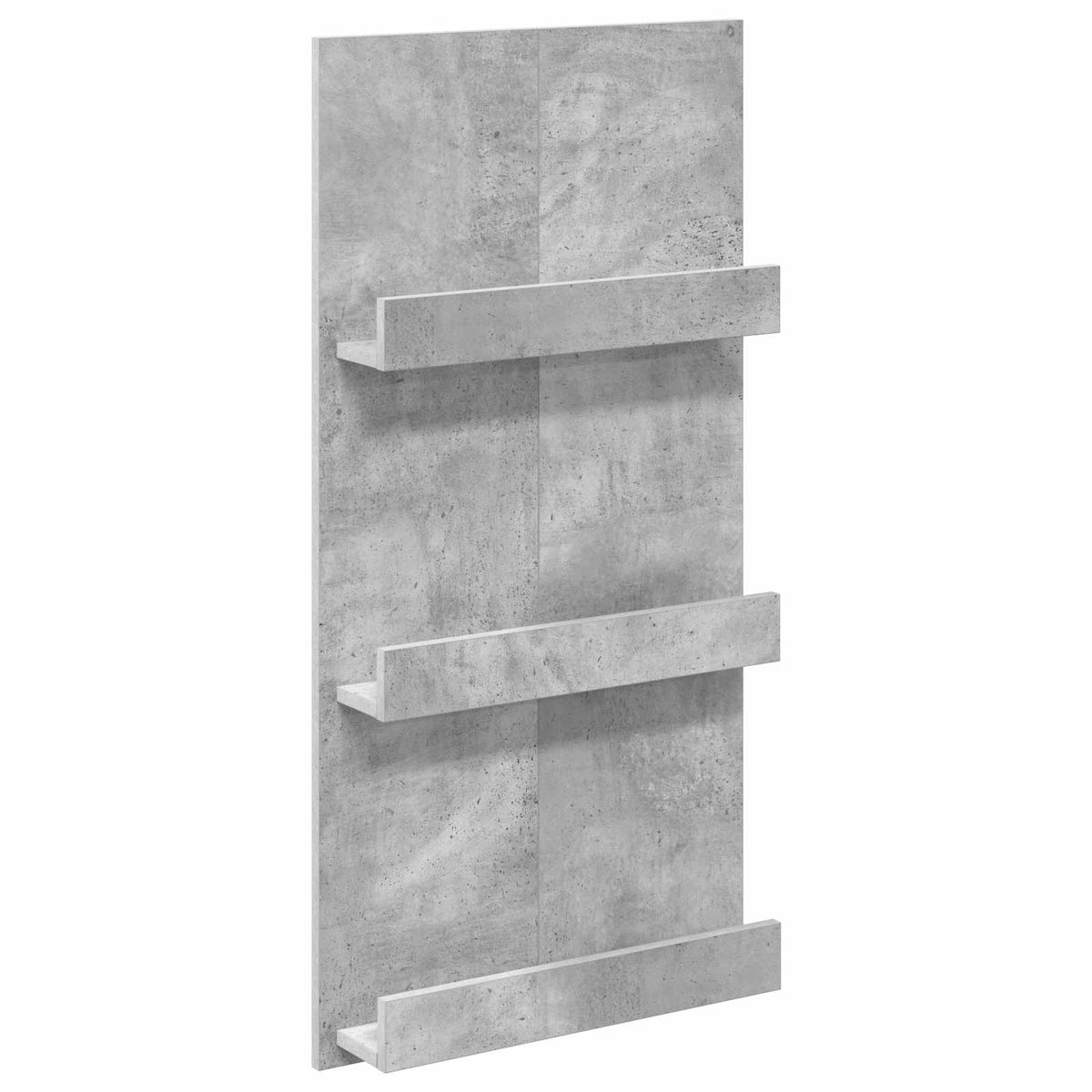 Magazinregal mit Regal Betongrau 51 x 11 x 102 cm Holzwerkstoff