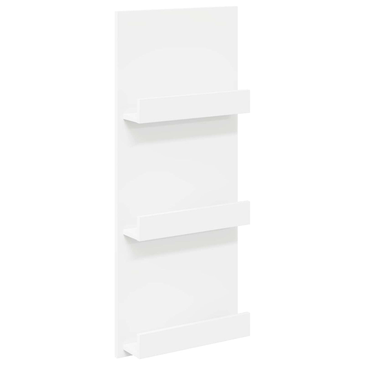 Magazinregal mit Regal Weiß 43 x 11 x 102 cm Holzwerkstoff