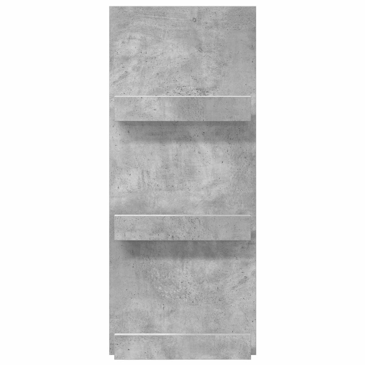Magazinregal mit Regal Betongrau 43 x 11 x 102 cm Holzwerkstoff
