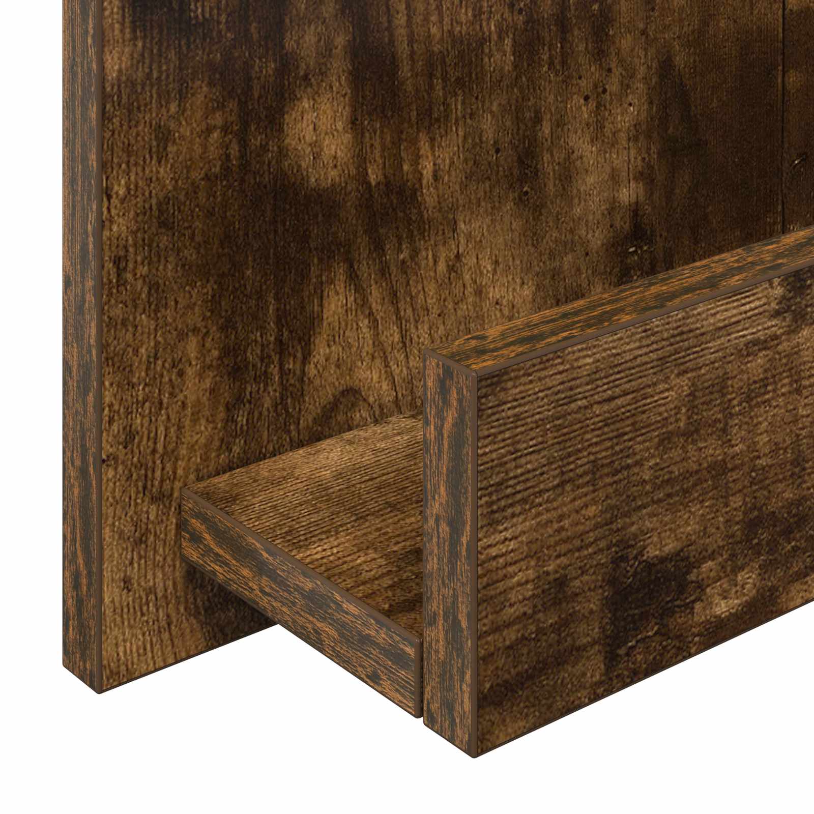 Magazinregal Räuchereiche 43 x 11 x 102 cm Holzwerkstoff