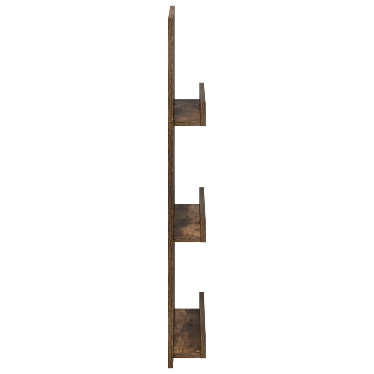 Magazinregal Räuchereiche 43 x 11 x 102 cm Holzwerkstoff